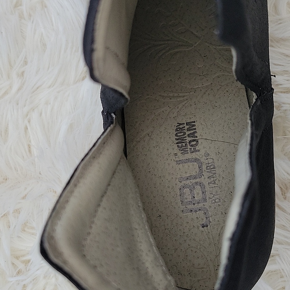 NEW JBU BY JAMBU WOMENS SIZE 6.5 MEMORY FOAM ANKLE BOOT , EMBROIDERED FLORAL . - Picture 9 of 12